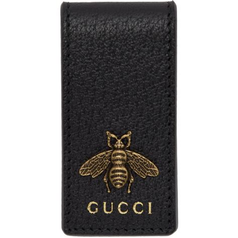 gucci animalier money clip